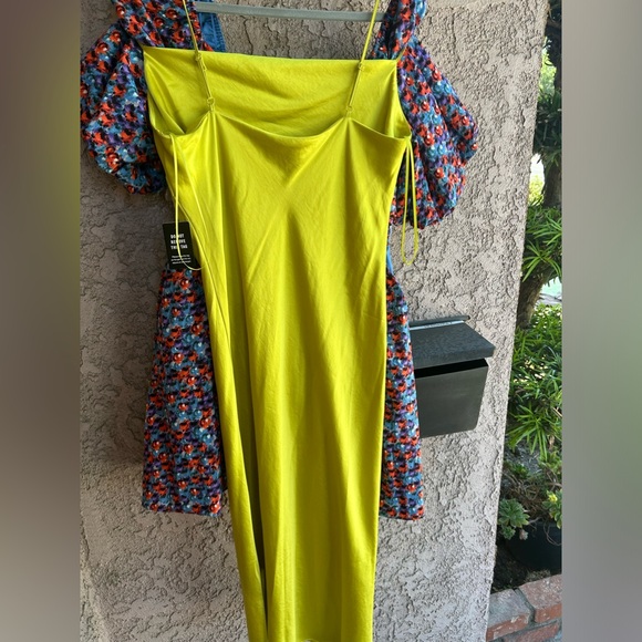 COPY - Lime Green express dress - Picture 3 of 3